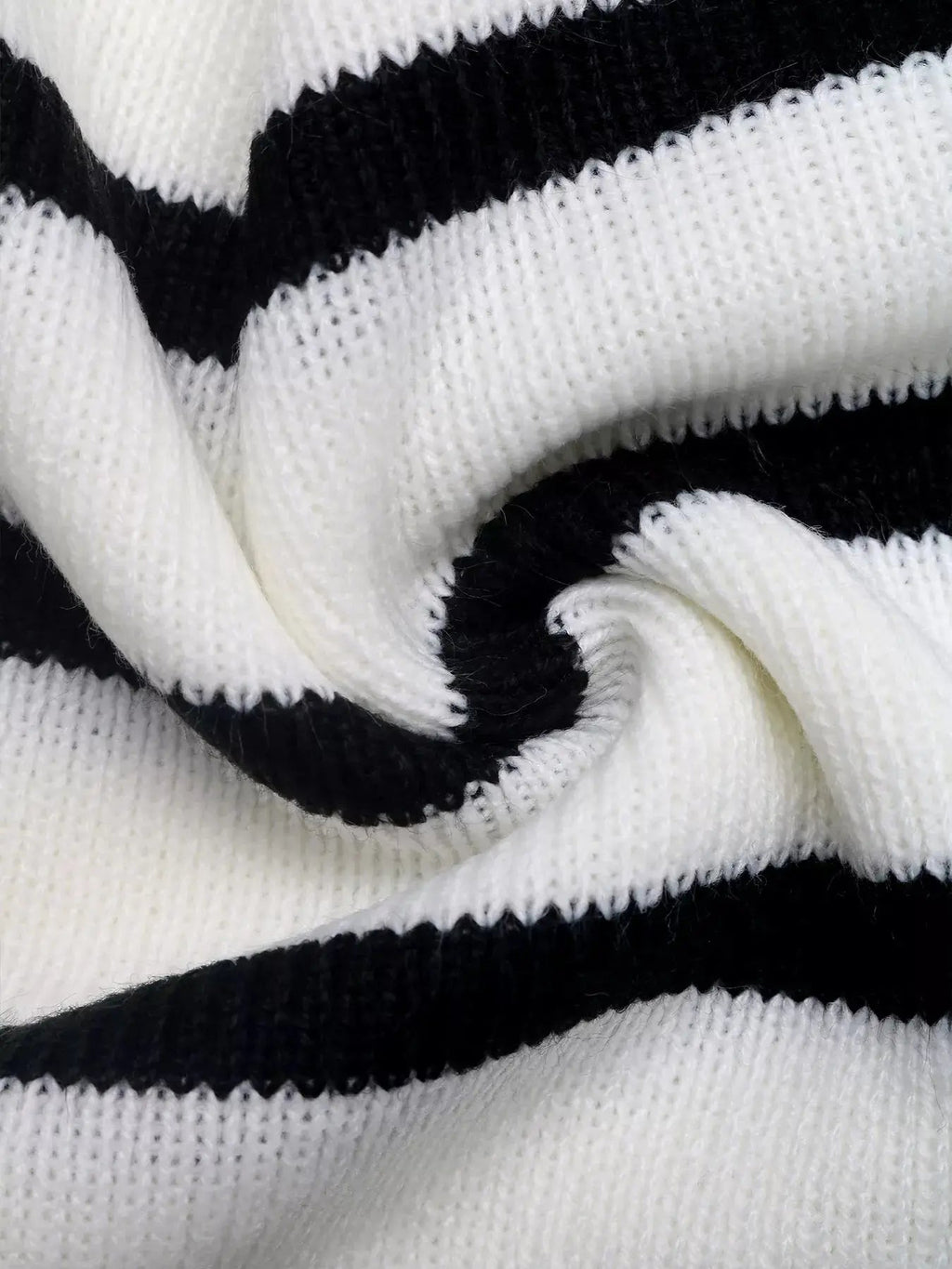 Striped Button - Front Cardigan - Charmdeals