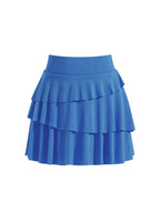 Tiered Ruffle Active Skort - Charmdeals