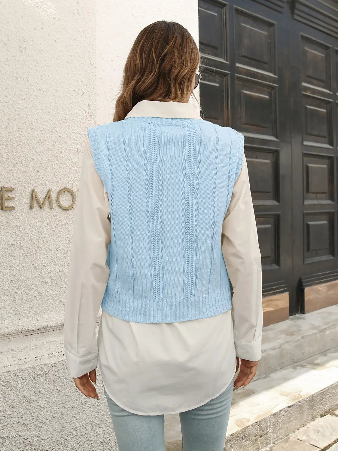 Urban Style V - Neck Sweater Vest - Charmdeals