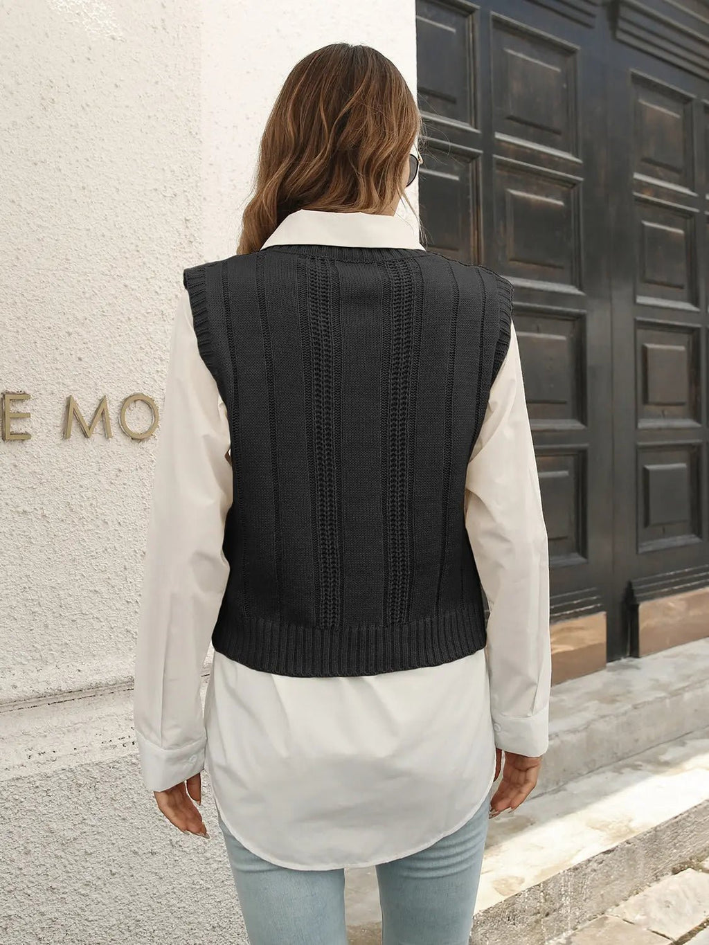 Urban Style V - Neck Sweater Vest - Charmdeals