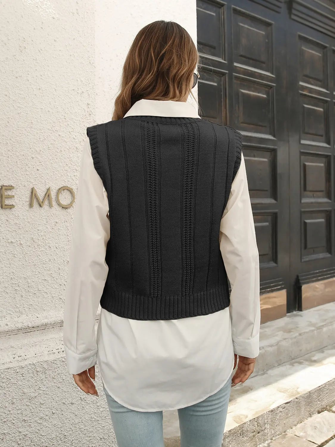 Urban Style V - Neck Sweater Vest - Charmdeals
