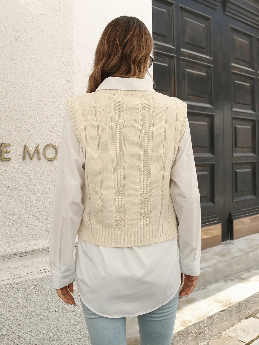 Urban Style V - Neck Sweater Vest - Charmdeals