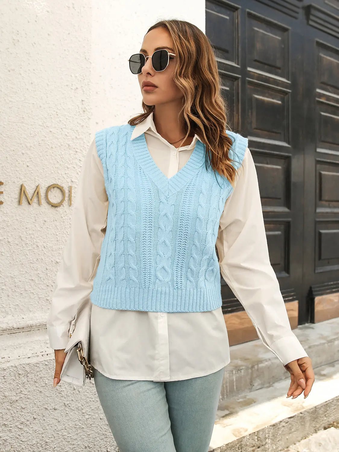 Urban Style V - Neck Sweater Vest - Charmdeals