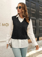 Urban Style V - Neck Sweater Vest - Charmdeals
