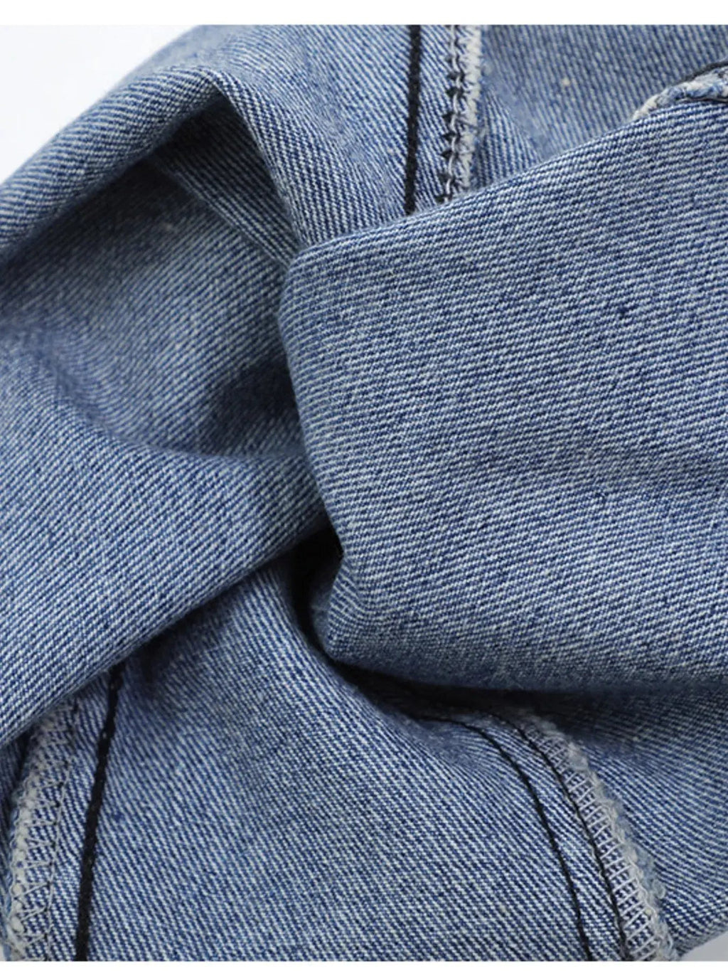 Woman Loose Fit Jeans with Pockets - Charmdeals