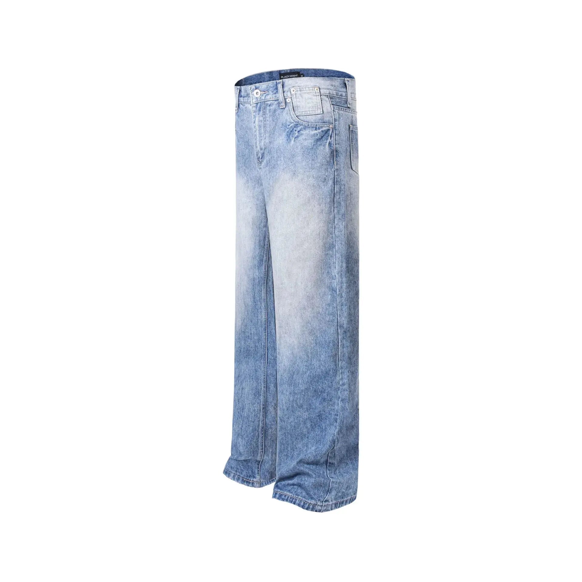 woman Wide Leg Jeans - Charmdeals