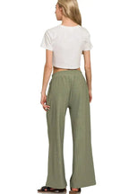Zenana Ribbed High Neck Half Zip Pullover & Pants Set - Charmdeals